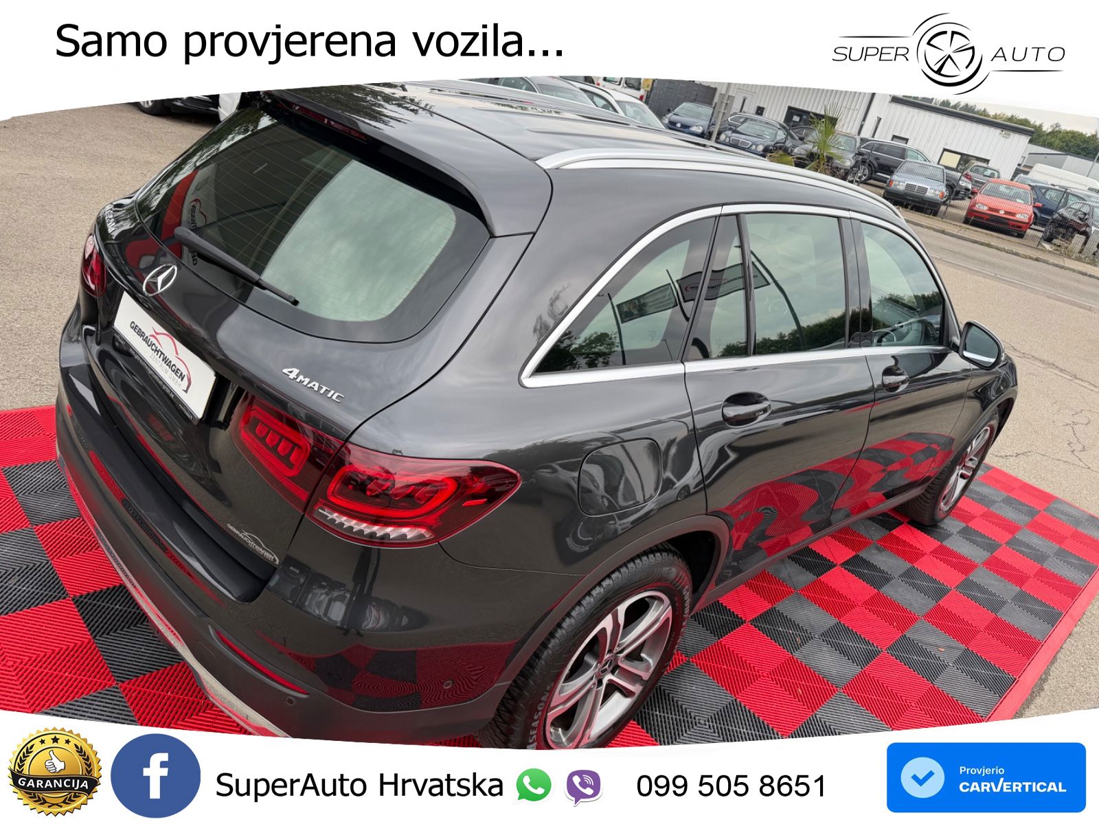 Mercedes GLC 220d (194 KS) 4MATIC G-TRONIC LED+GR SJED+ACC