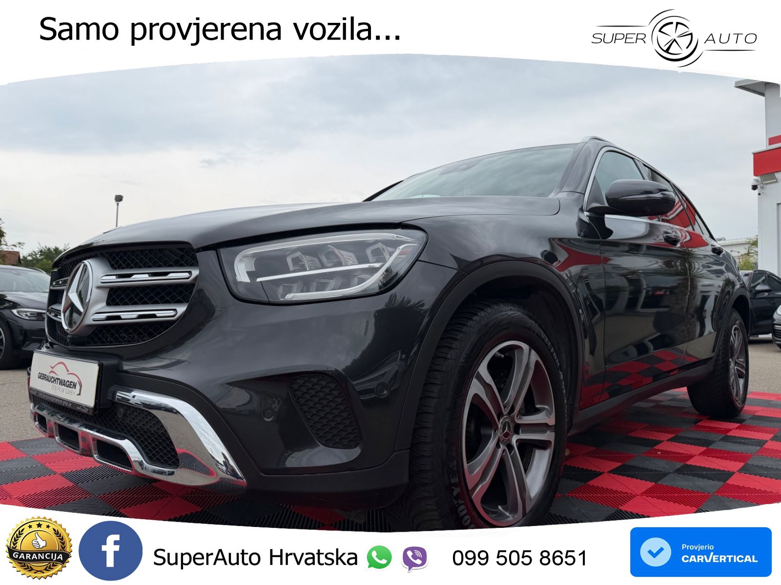 Mercedes GLC 220d (194 KS) 4MATIC G-TRONIC LED+GR SJED+ACC