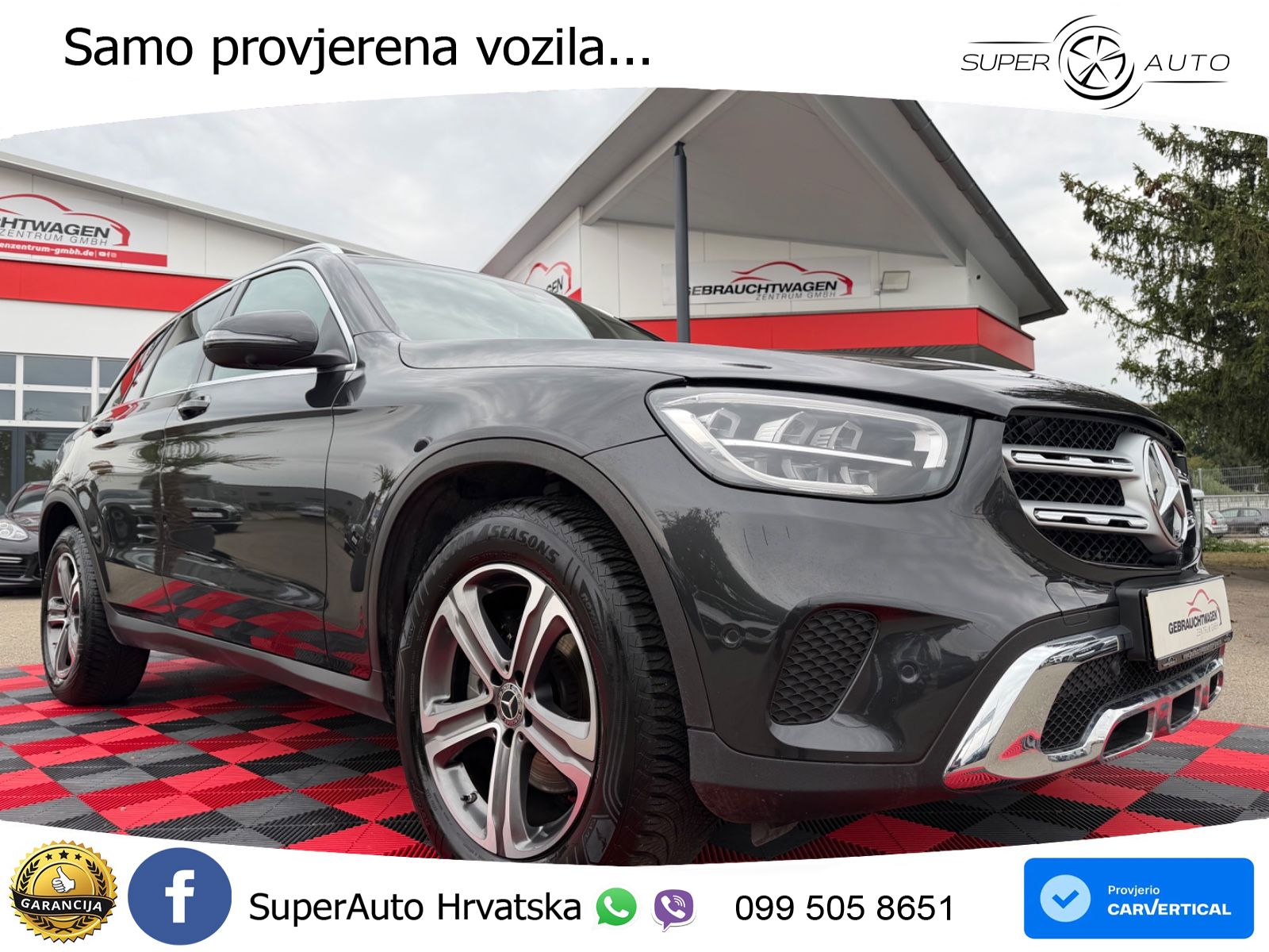 Mercedes GLC 220d (194 KS) 4MATIC G-TRONIC LED+GR SJED+ACC