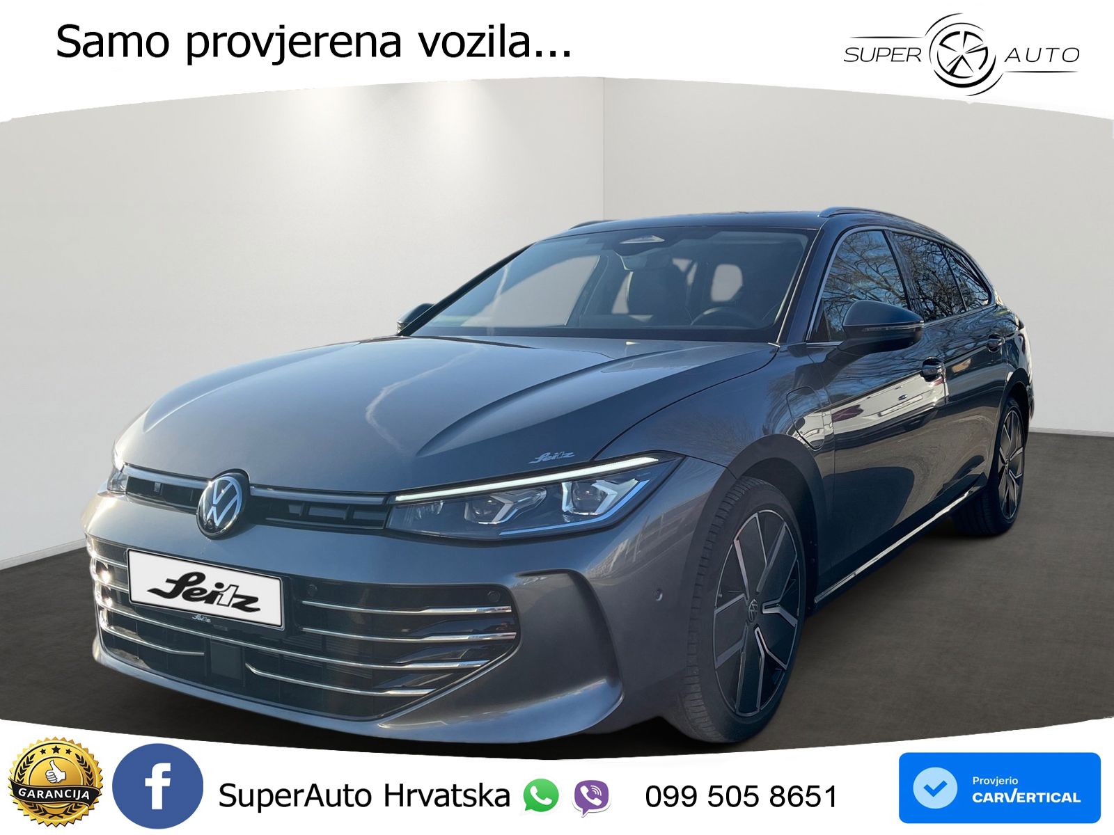 Volkswagen Passat Variant 1.5 TSI (272 KS) eHybrid DSG Elegance MATRIX+GR SJED+KAM