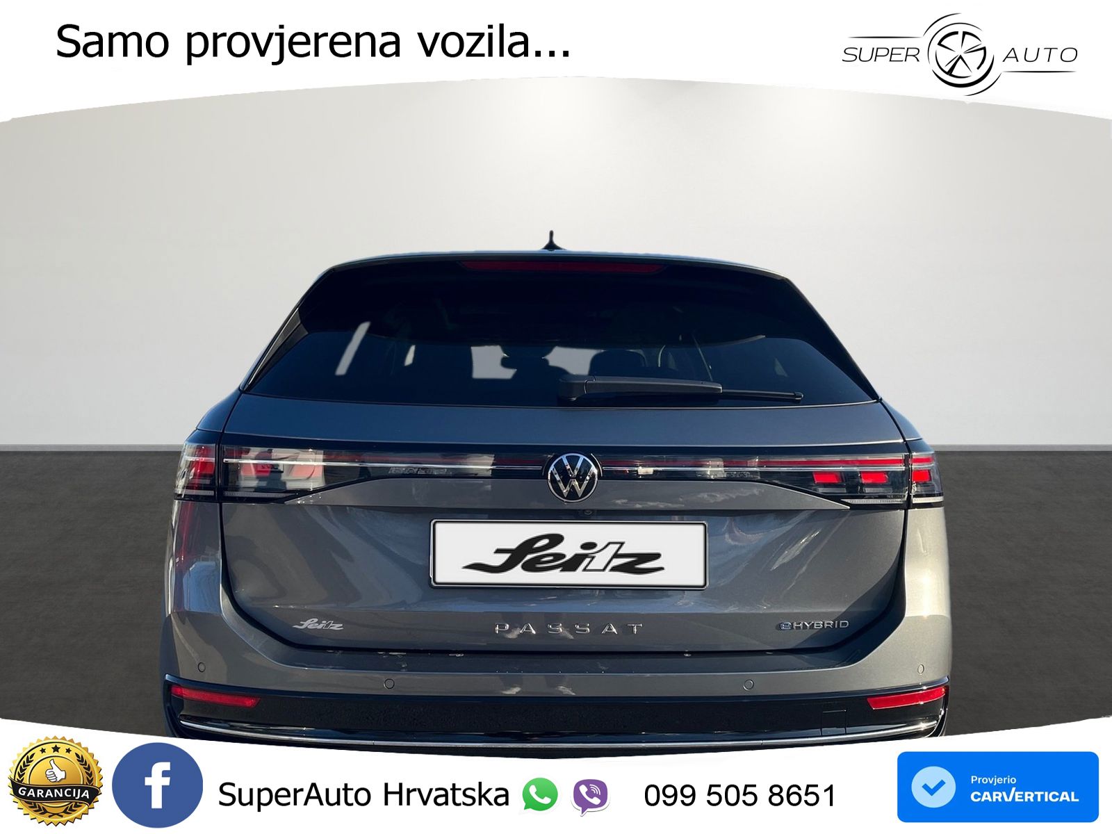 Volkswagen Passat Variant 1.5 TSI (272 KS) eHybrid DSG Elegance MATRIX+GR SJED+KAM