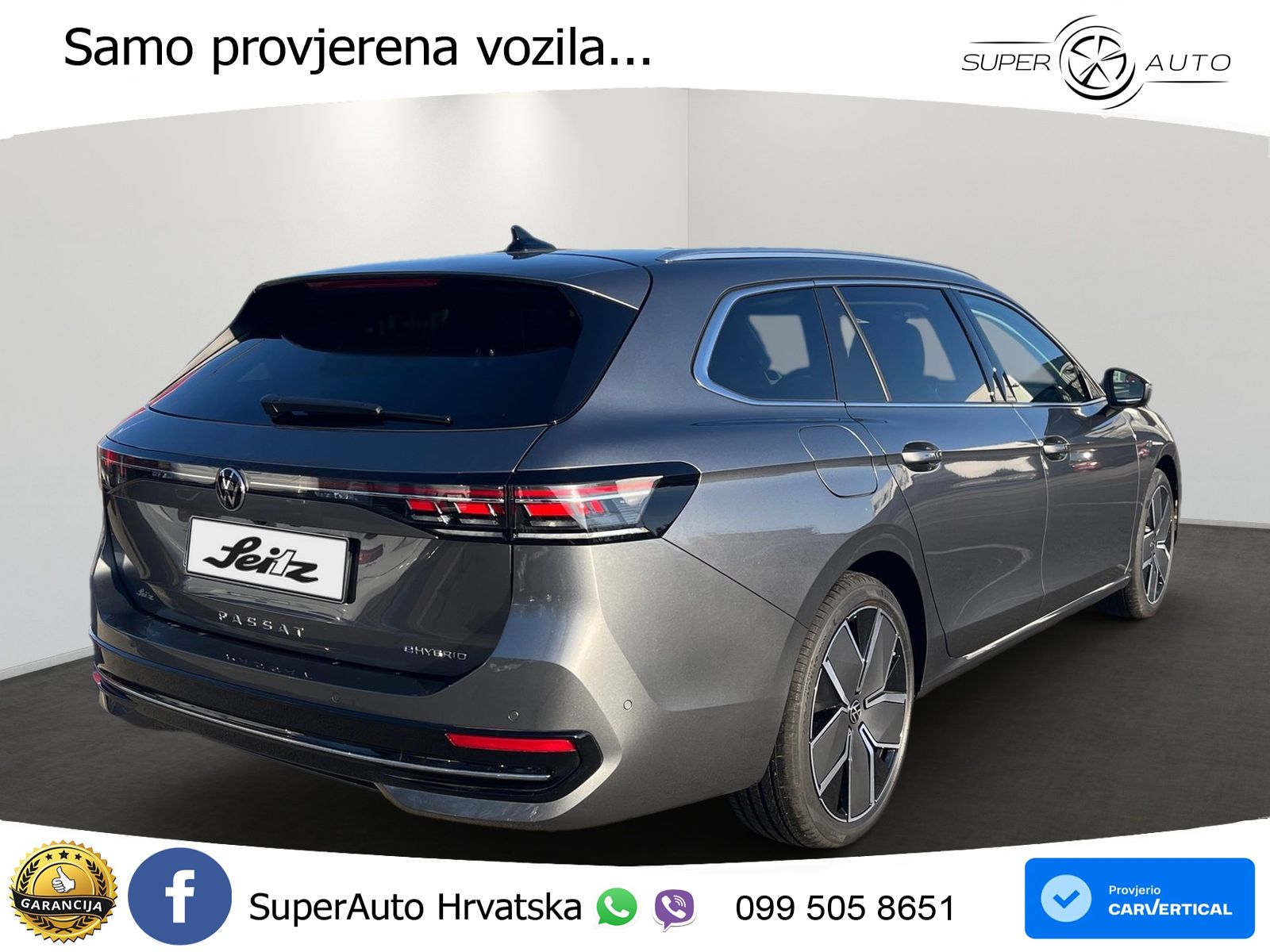 Volkswagen Passat Variant 1.5 TSI (272 KS) eHybrid DSG Elegance MATRIX+GR SJED+KAM