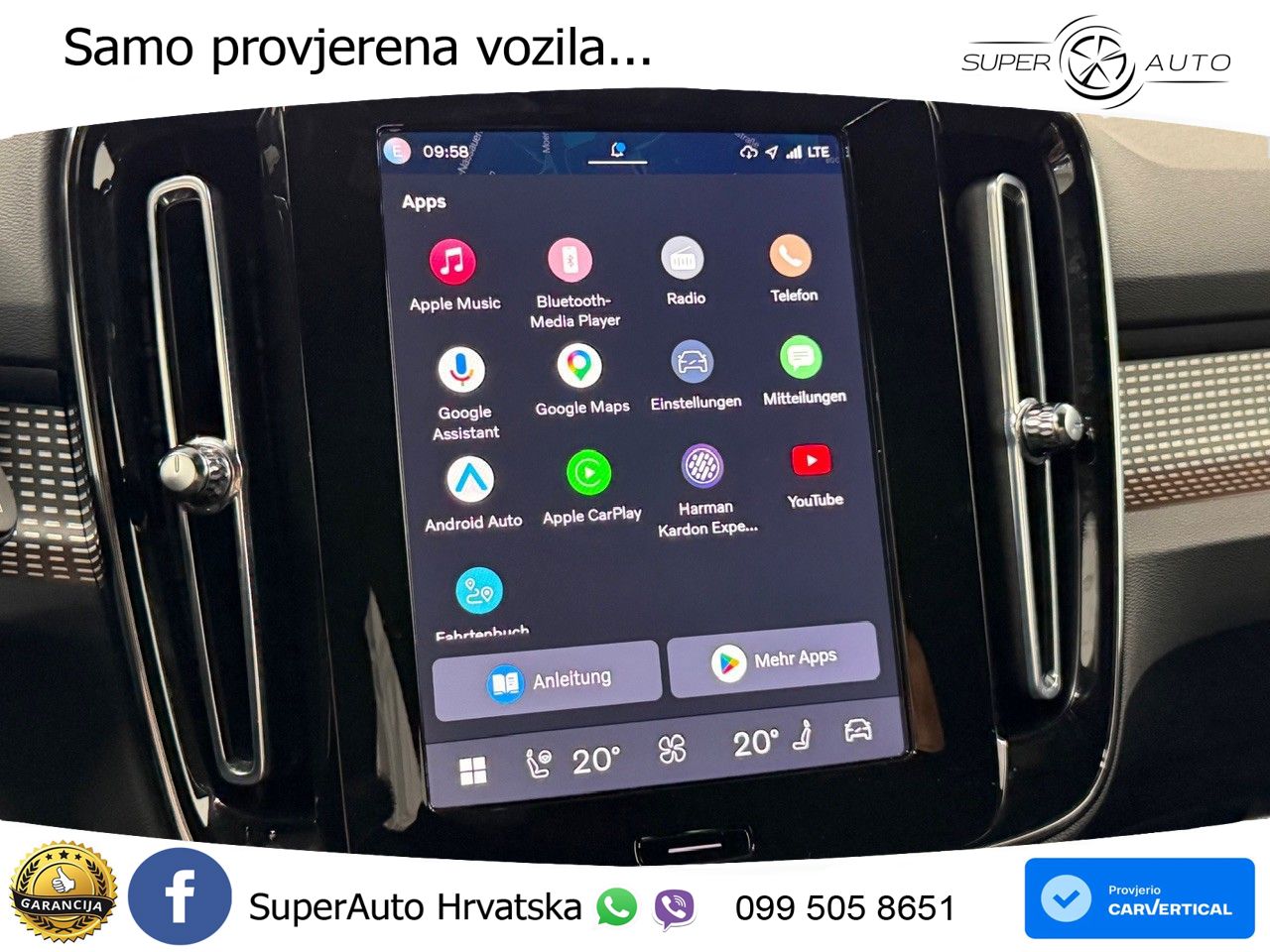 Volvo XC40 2.0 B3 163 KS Automatic LED+GR SJED+ACC