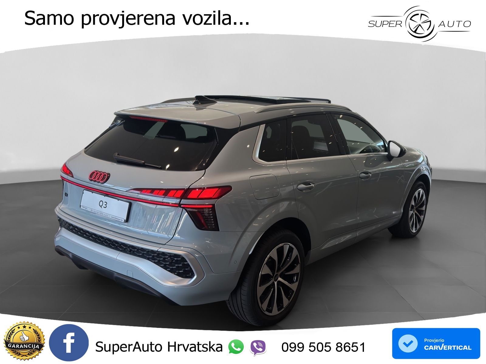 Audi Q3 1.5 TFSI (150 KS) S tronic 2x S line LED+GR SJED+ACC