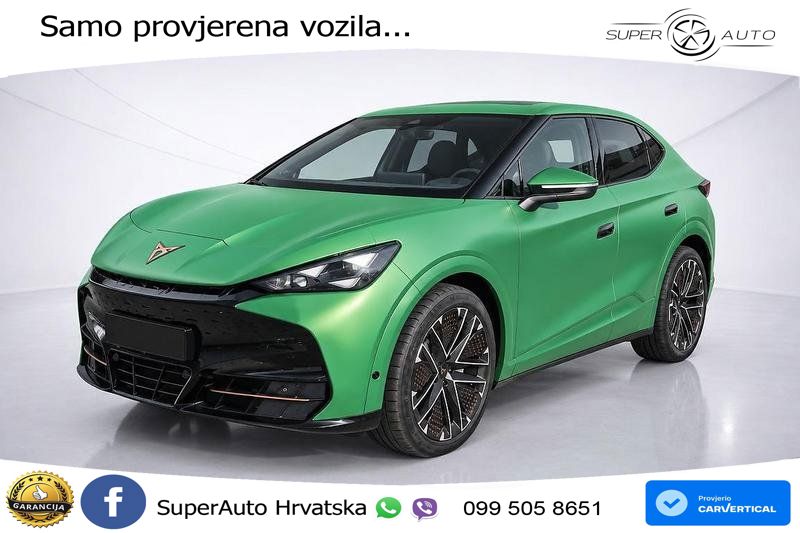 Cupra Tavascan 82 kWh (340 KS)  4WD VZ MATRIX+GR SJED+KAM