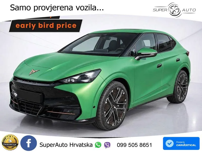 Cupra Tavascan 82 kWh (340 KS)  4WD VZ MATRIX+GR SJED+KAM