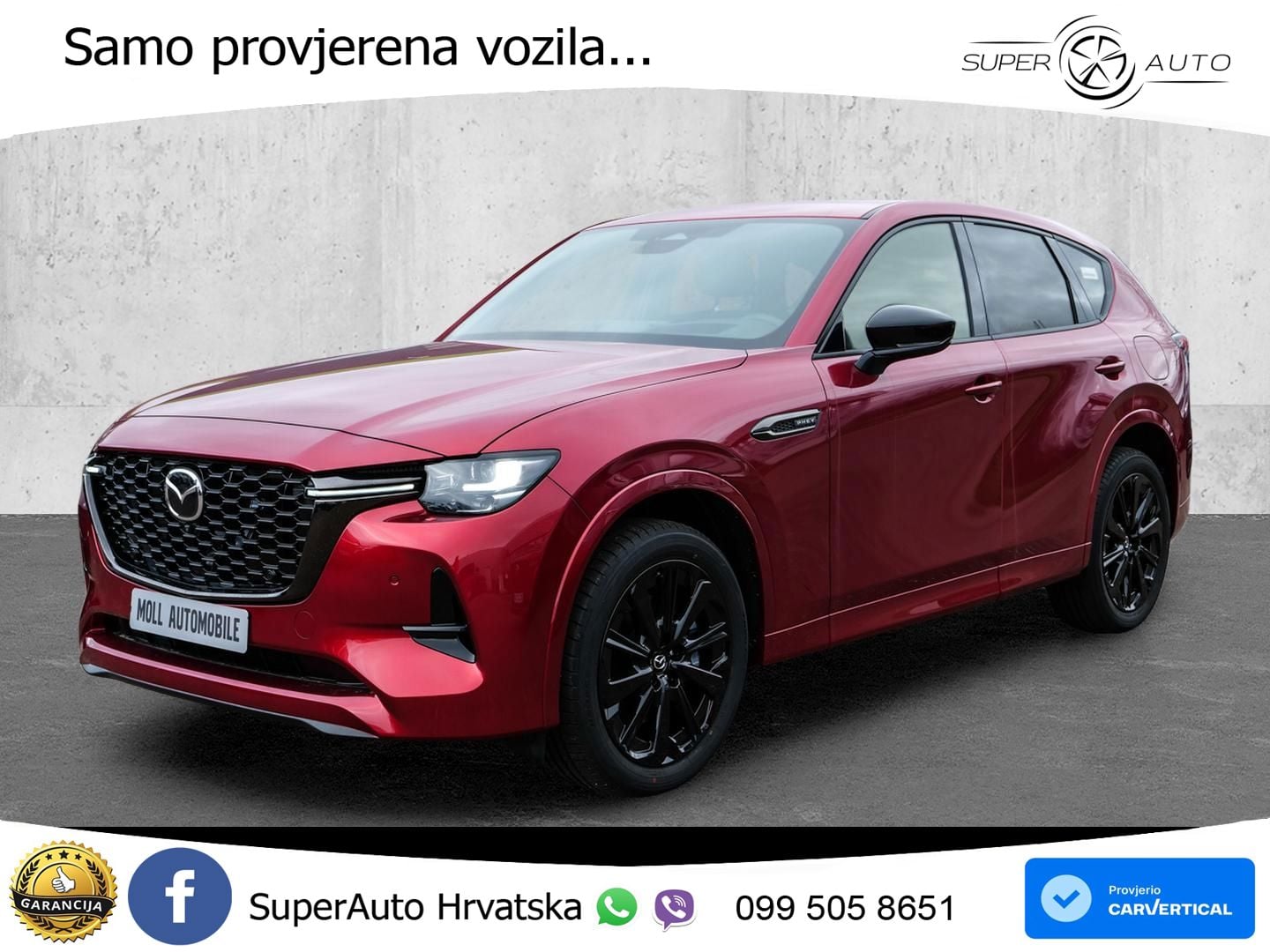 Mazda CX-60 2.5 e-Skyactiv (328 KS) AWD Automatic LED+GR SJED+ACC