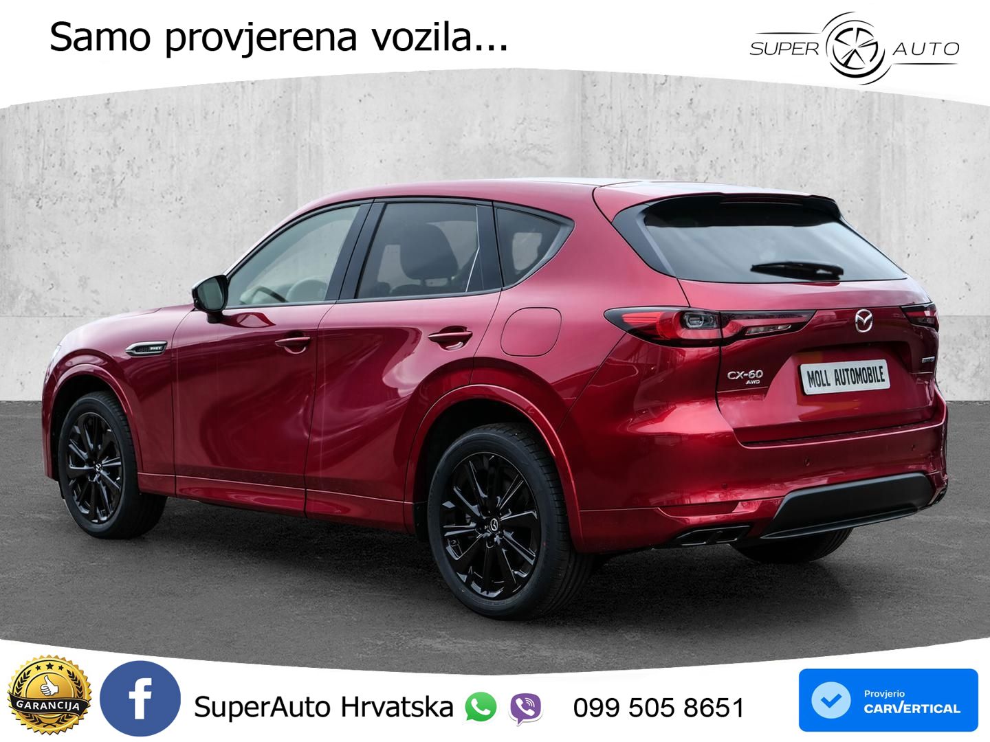 Mazda CX-60 2.5 e-Skyactiv (328 KS) AWD Automatic LED+GR SJED+ACC