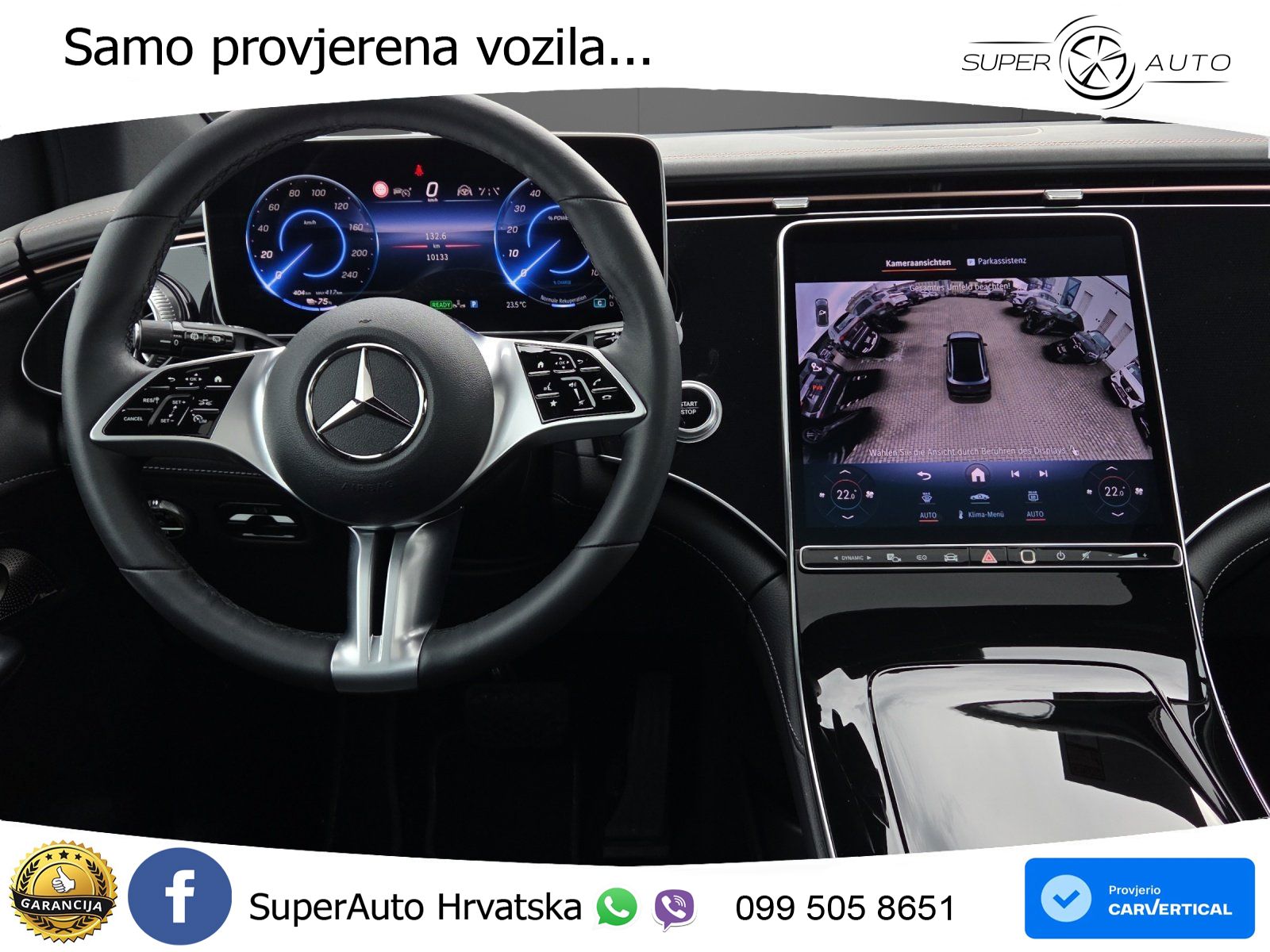 Mercedes EQE SUV 350 100 kWh (292 KS) 4MATIC ACC+GR SJED+360+PANO