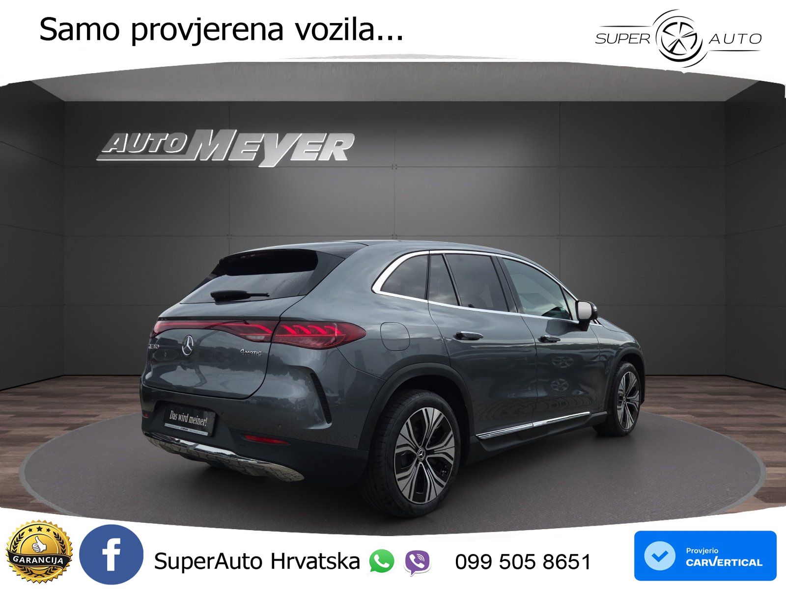 Mercedes EQE SUV 350 100 kWh (292 KS) 4MATIC ACC+GR SJED+360+PANO