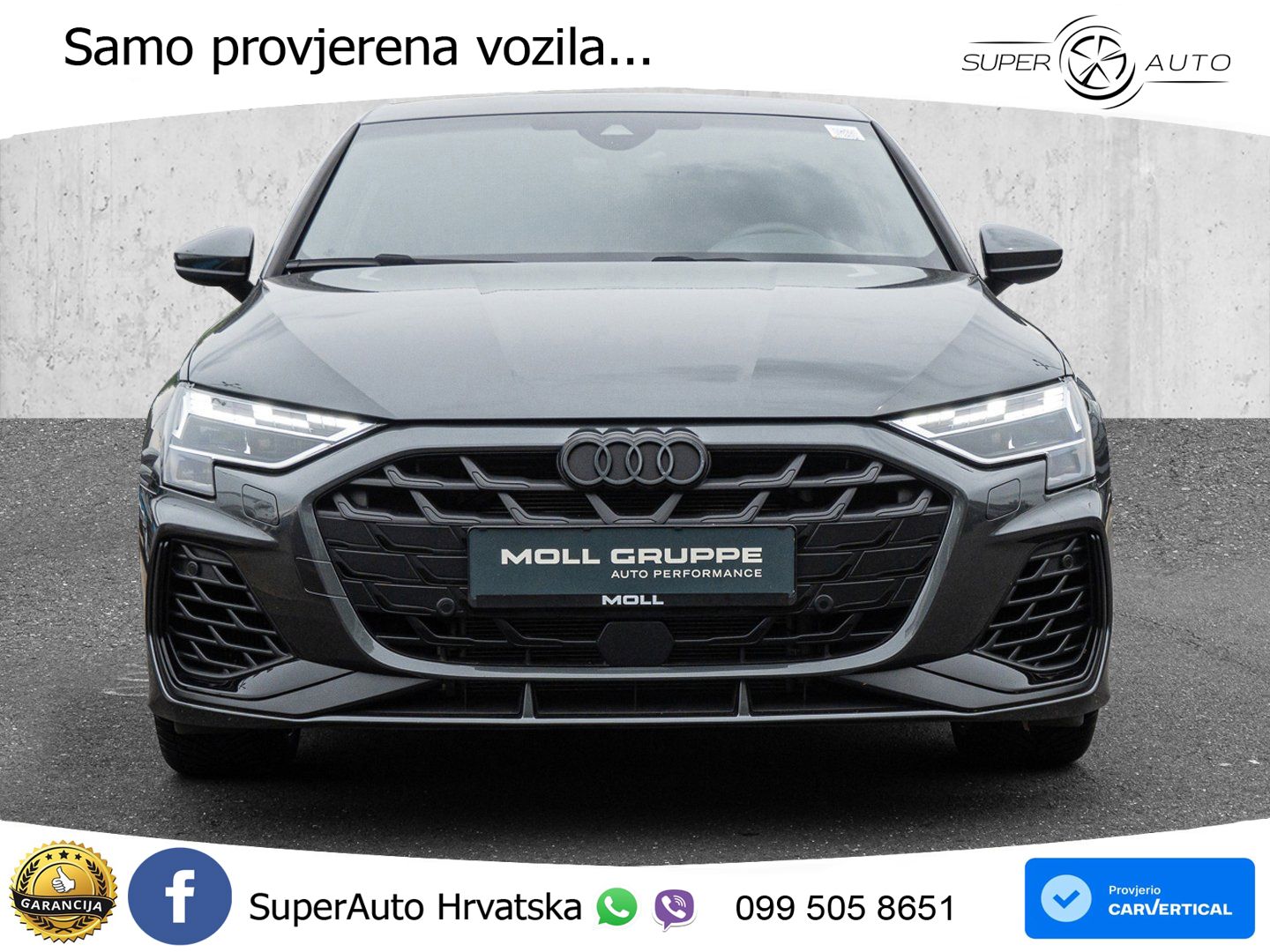 Audi S3 2.0 TFSI (333 KS) quattro S tronic MATRIX+GR SJED+KAM