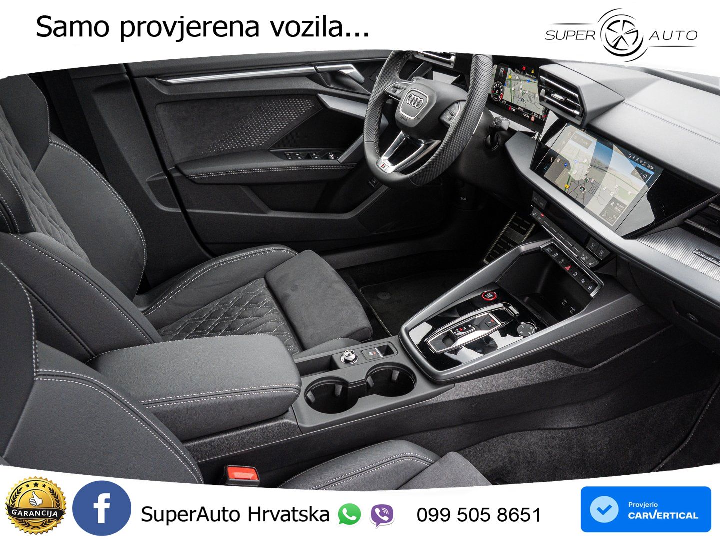 Audi S3 2.0 TFSI (333 KS) quattro S tronic MATRIX+GR SJED+KAM