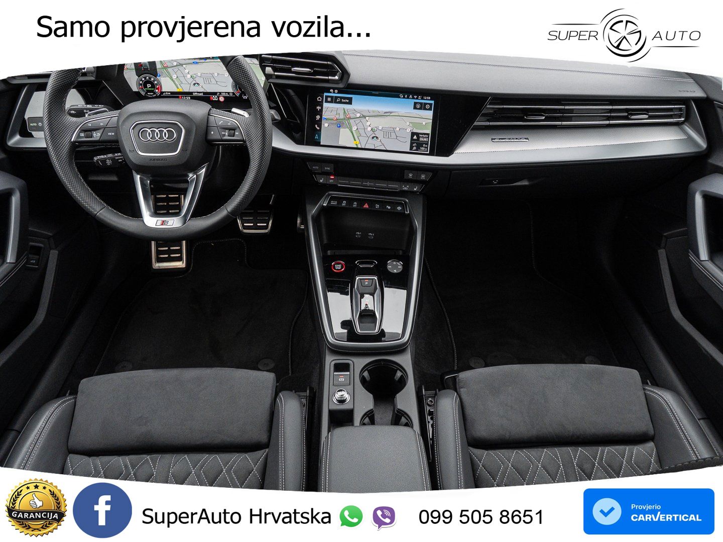 Audi S3 2.0 TFSI (333 KS) quattro S tronic MATRIX+GR SJED+KAM