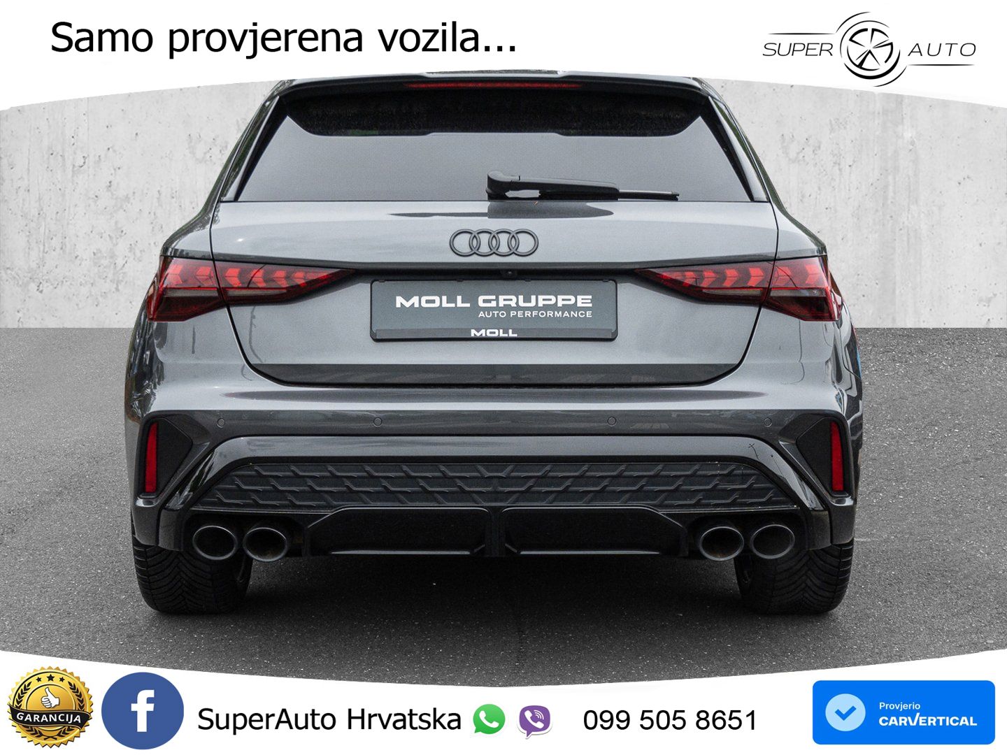 Audi S3 2.0 TFSI (333 KS) quattro S tronic MATRIX+GR SJED+KAM