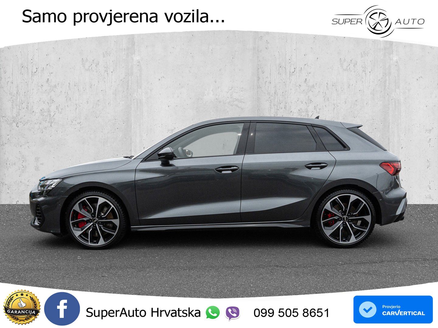 Audi S3 2.0 TFSI (333 KS) quattro S tronic MATRIX+GR SJED+KAM