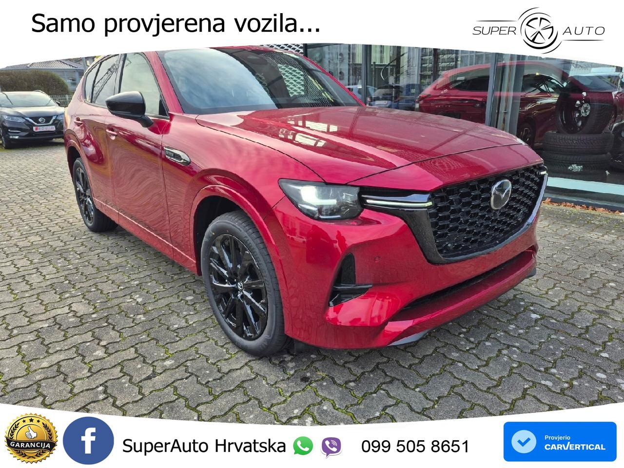 Mazda CX-60 3.3 e-Skyactiv D (254 KS) AWD Automatic MATRIX+GR SJED+KAM