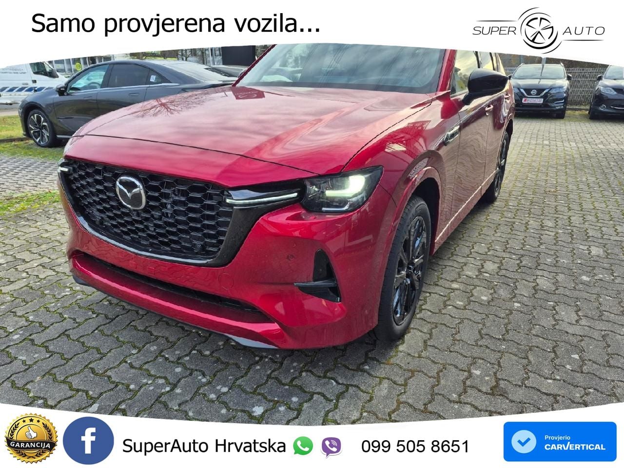 Mazda CX-60 3.3 e-Skyactiv D (254 KS) AWD Automatic MATRIX+GR SJED+KAM