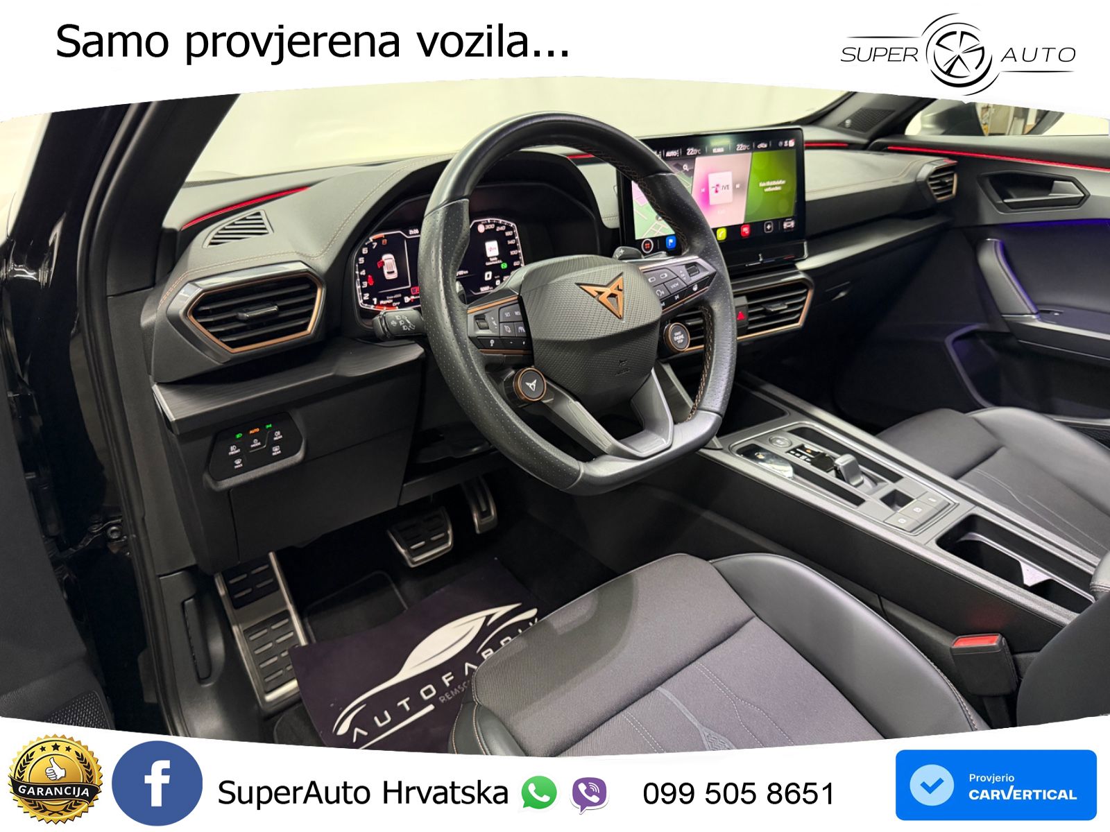 Cupra Formentor VZ5 2.5 TSI (390 KS) 4Drive DSG LED+GR SJED+ACC