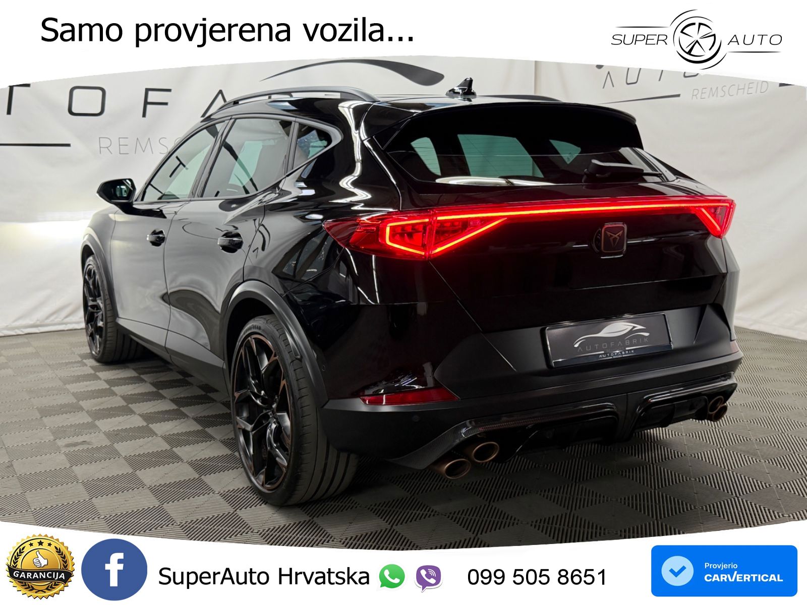 Cupra Formentor VZ5 2.5 TSI (390 KS) 4Drive DSG LED+GR SJED+ACC