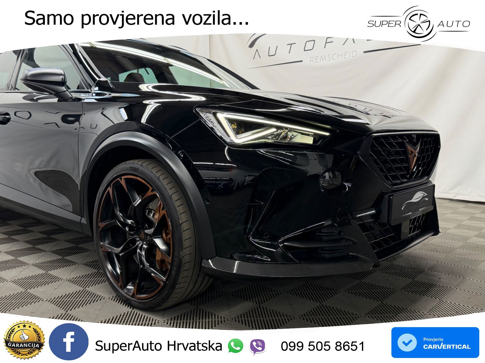 Cupra Formentor VZ5 2.5 TSI (390 KS) 4Drive DSG LED+GR SJED+ACC