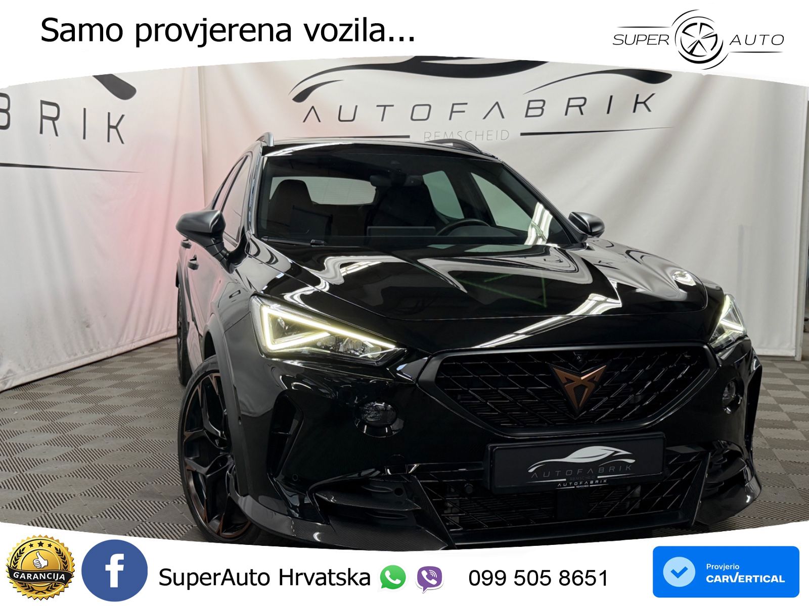 Cupra Formentor VZ5 2.5 TSI (390 KS) 4Drive DSG LED+GR SJED+ACC