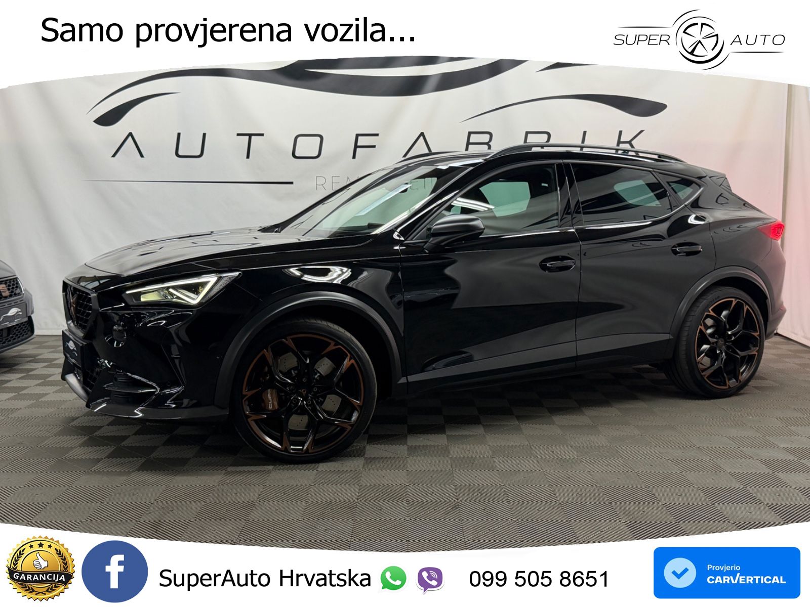 Cupra Formentor VZ5 2.5 TSI (390 KS) 4Drive DSG LED+GR SJED+ACC