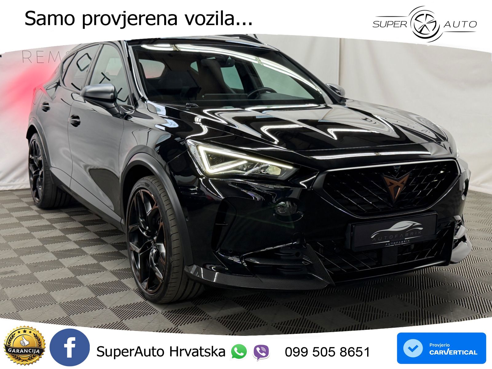 Cupra Formentor VZ5 2.5 TSI (390 KS) 4Drive DSG LED+GR SJED+ACC