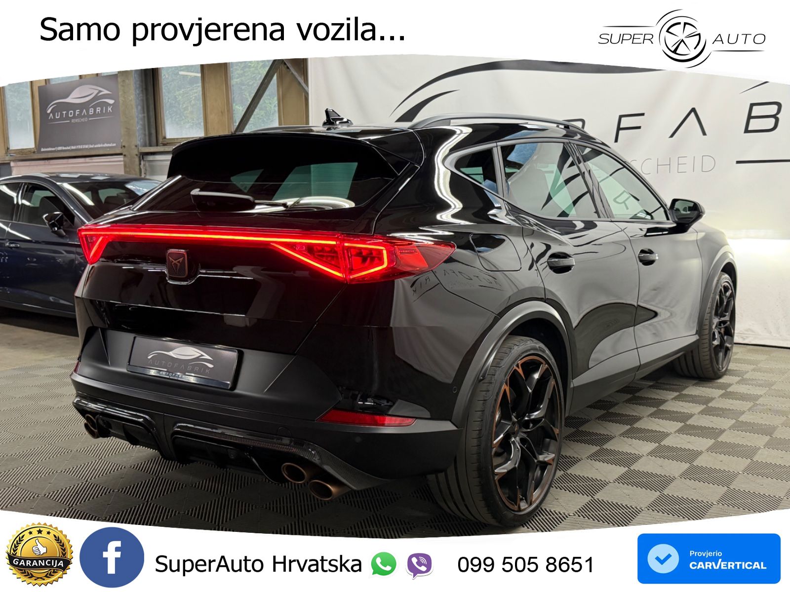 Cupra Formentor VZ5 2.5 TSI (390 KS) 4Drive DSG LED+GR SJED+ACC