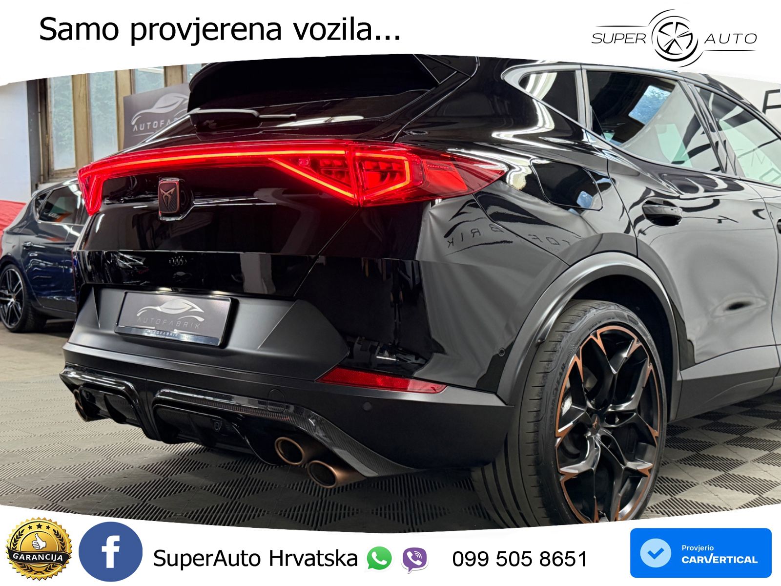 Cupra Formentor VZ5 2.5 TSI (390 KS) 4Drive DSG LED+GR SJED+ACC
