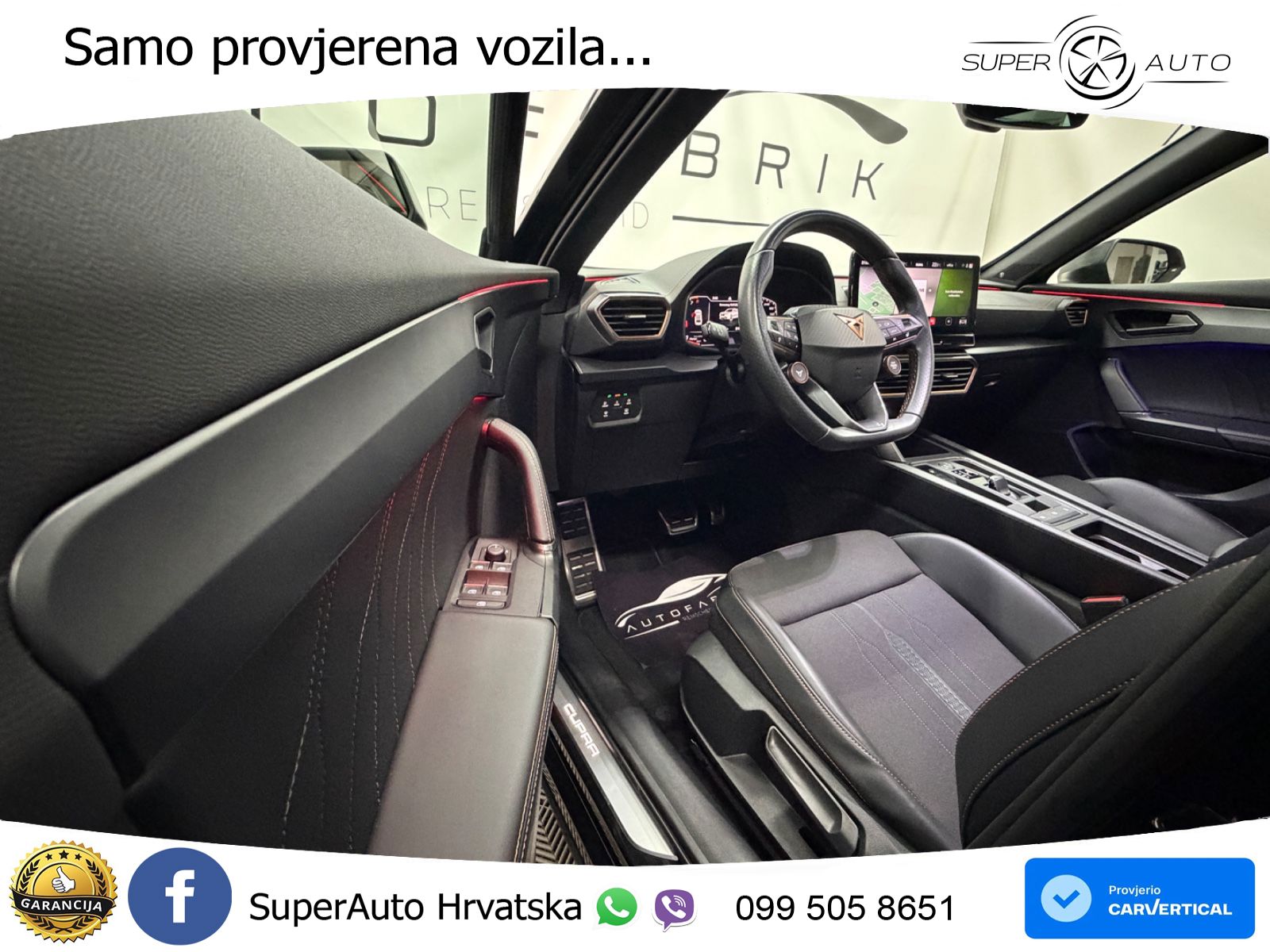 Cupra Formentor VZ5 2.5 TSI (390 KS) 4Drive DSG LED+GR SJED+ACC