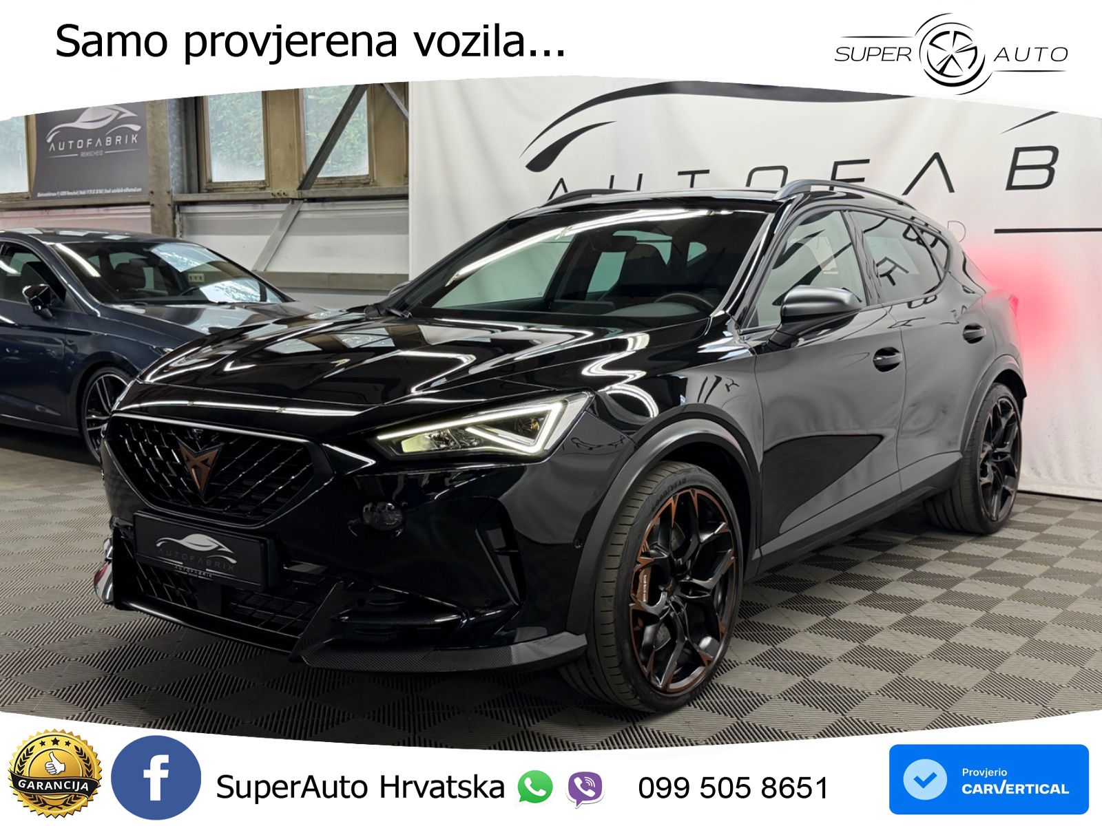 Cupra Formentor VZ5 2.5 TSI (390 KS) 4Drive DSG LED+GR SJED+ACC