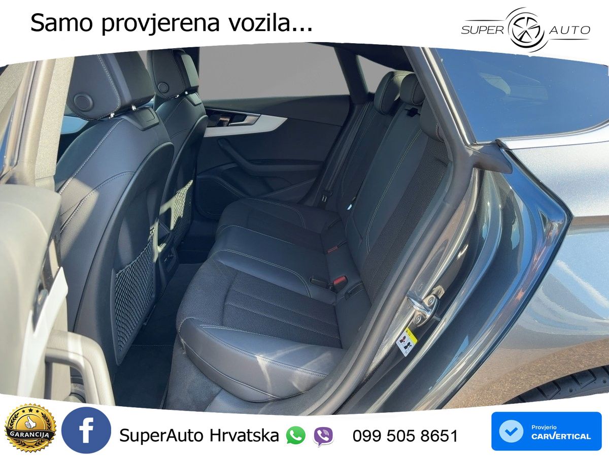 Audi A5 Sportback 40 TDI (204 KS) quattro S tronic S line LED+GR SJED+ACC