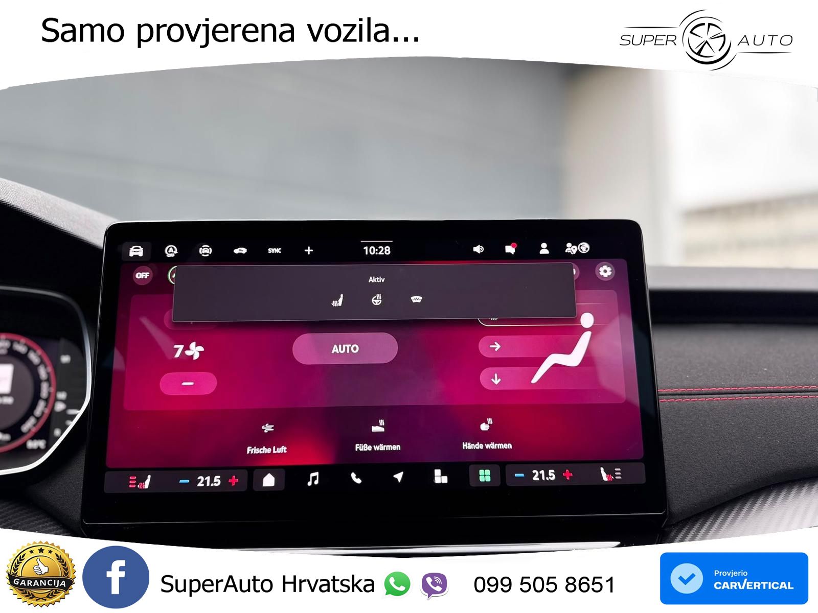 Škoda Octavia Combi RS 2.0 TSI (265 KS) DSG MATRIX+GR SJED+KAM