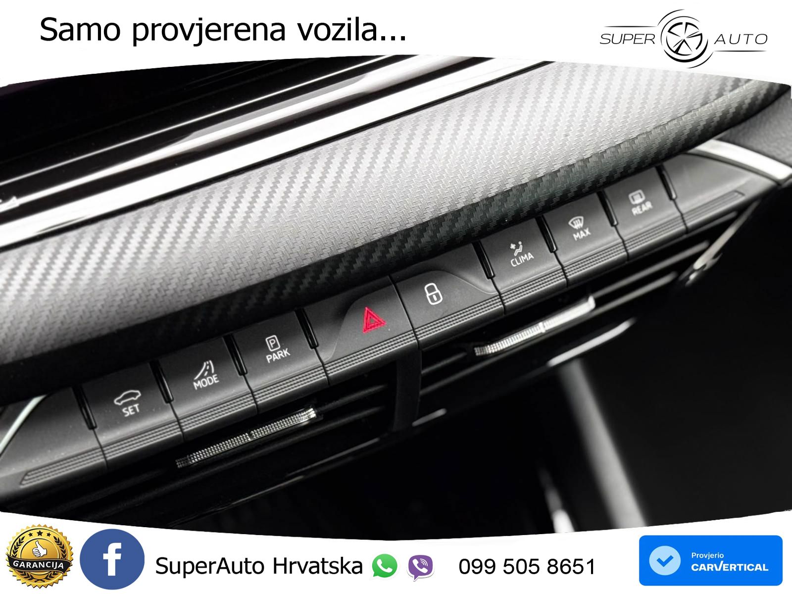 Škoda Octavia Combi RS 2.0 TSI (265 KS) DSG MATRIX+GR SJED+KAM