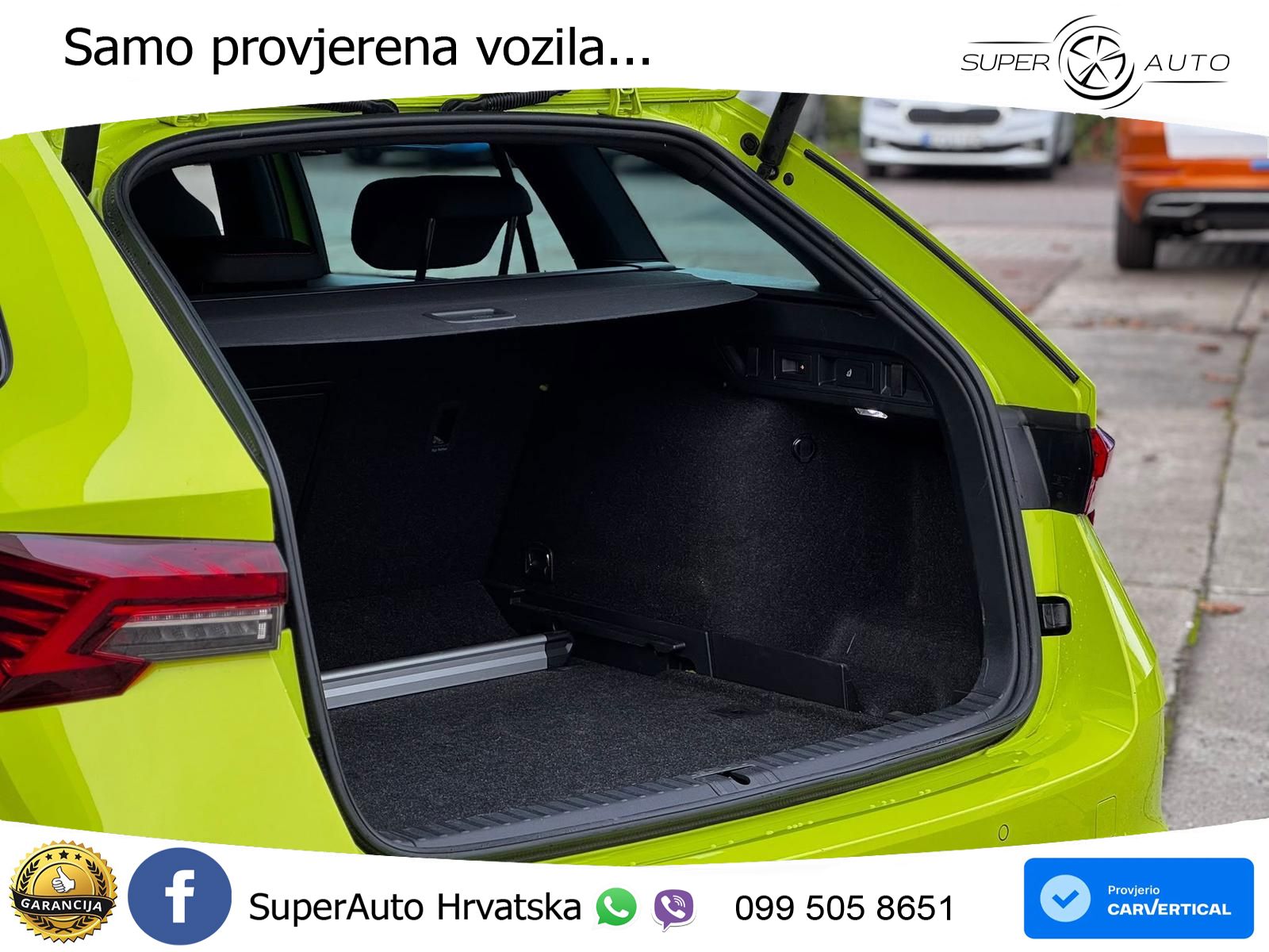 Škoda Octavia Combi RS 2.0 TSI (265 KS) DSG MATRIX+GR SJED+KAM