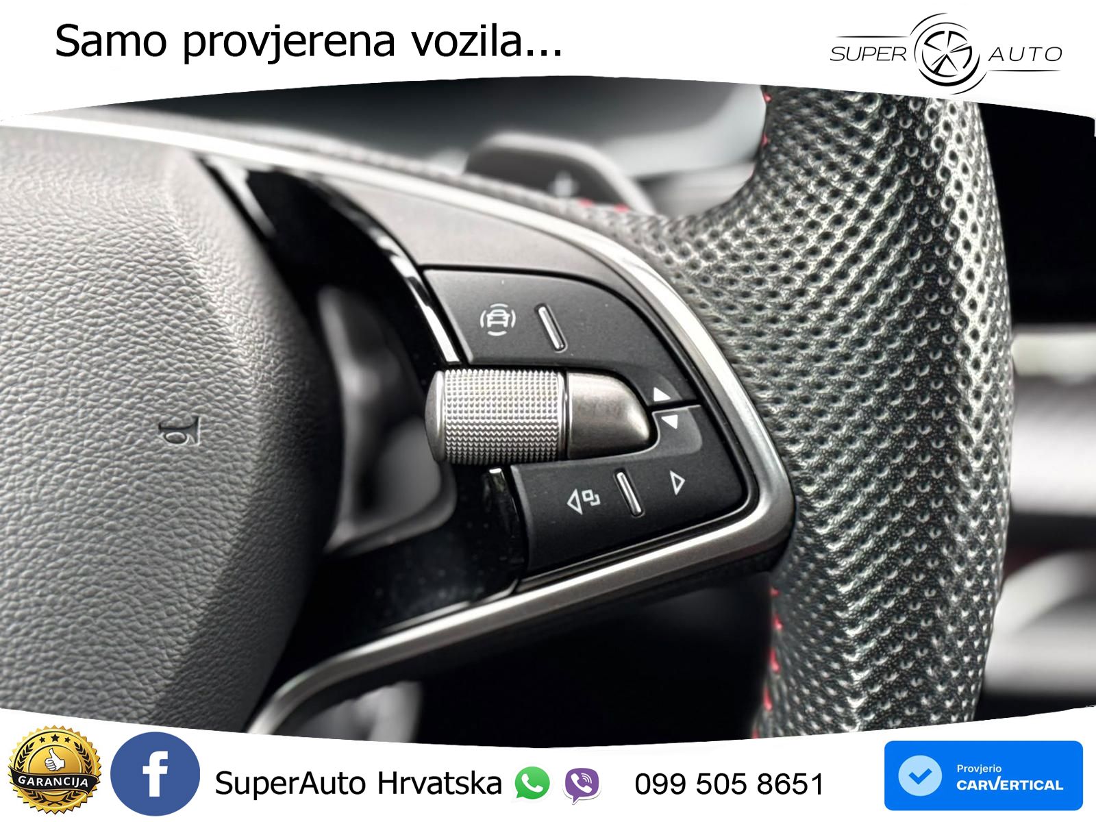 Škoda Octavia Combi RS 2.0 TSI (265 KS) DSG MATRIX+GR SJED+KAM