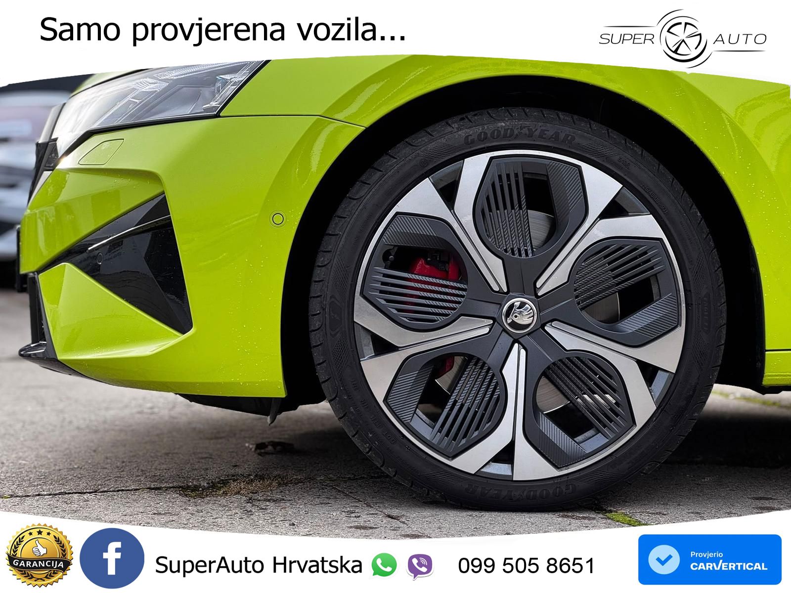 Škoda Octavia Combi RS 2.0 TSI (265 KS) DSG MATRIX+GR SJED+KAM