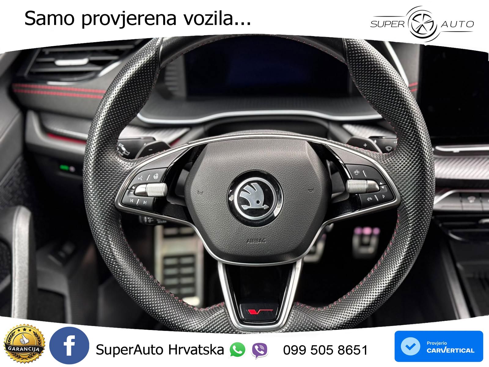 Škoda Octavia Combi RS 2.0 TSI (265 KS) DSG MATRIX+GR SJED+KAM