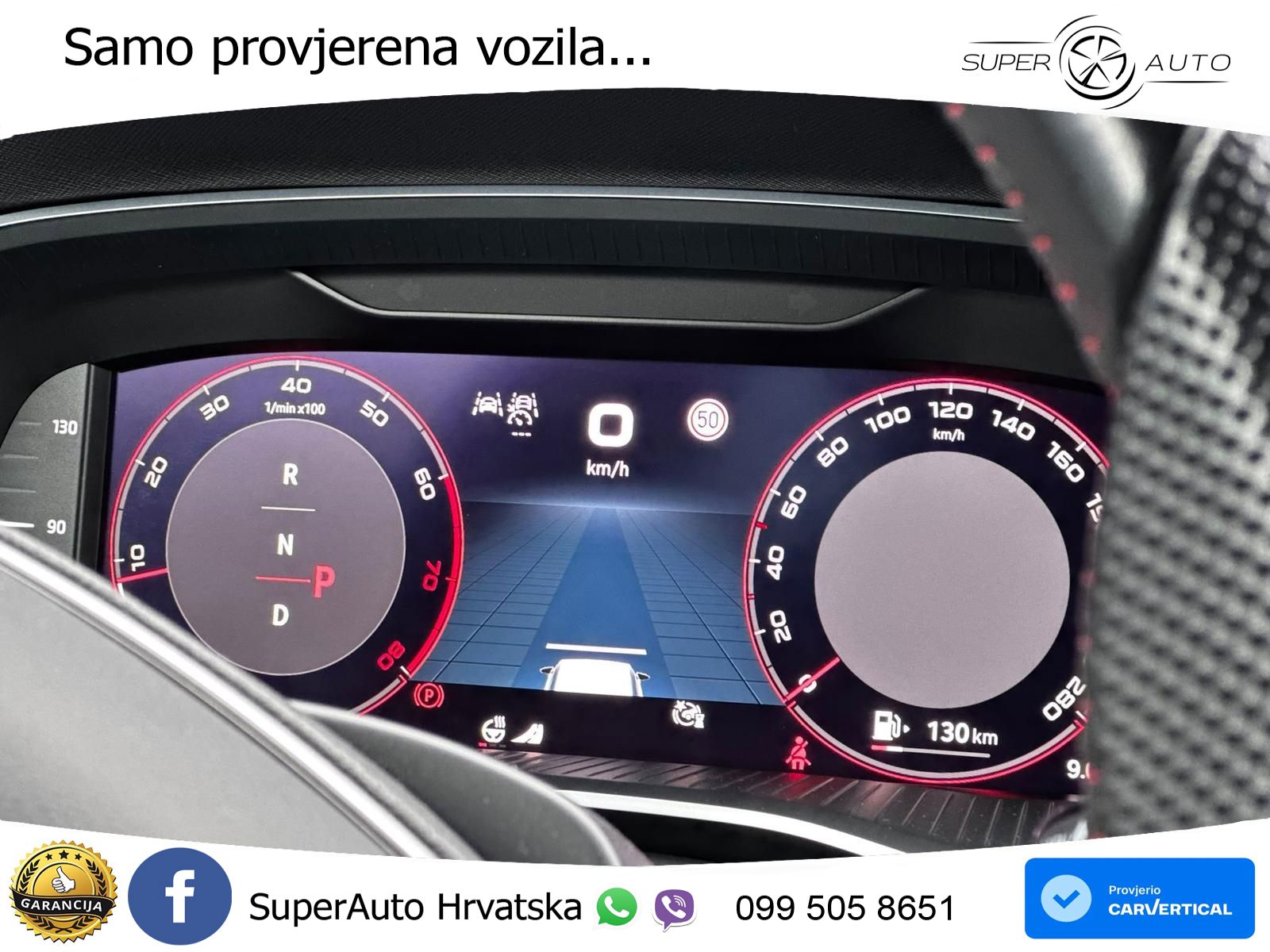 Škoda Octavia Combi RS 2.0 TSI (265 KS) DSG MATRIX+GR SJED+KAM