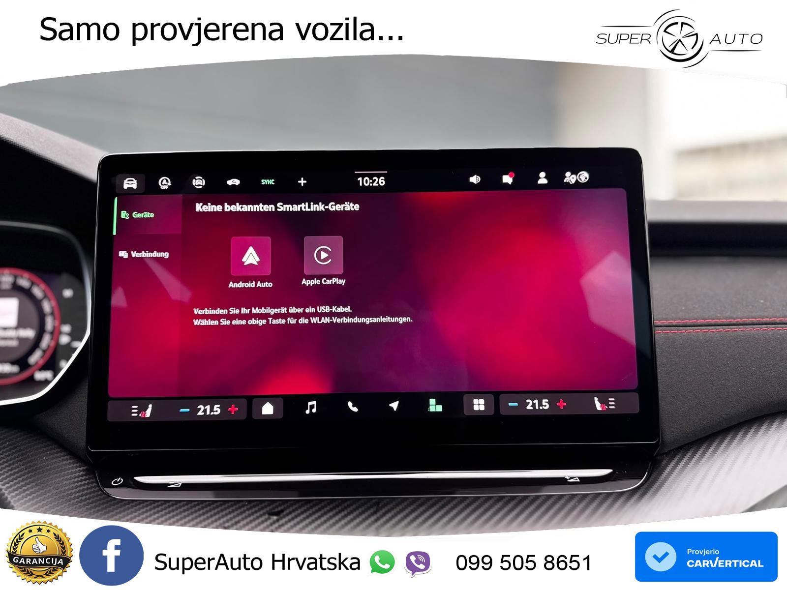 Škoda Octavia Combi RS 2.0 TSI (265 KS) DSG MATRIX+GR SJED+KAM