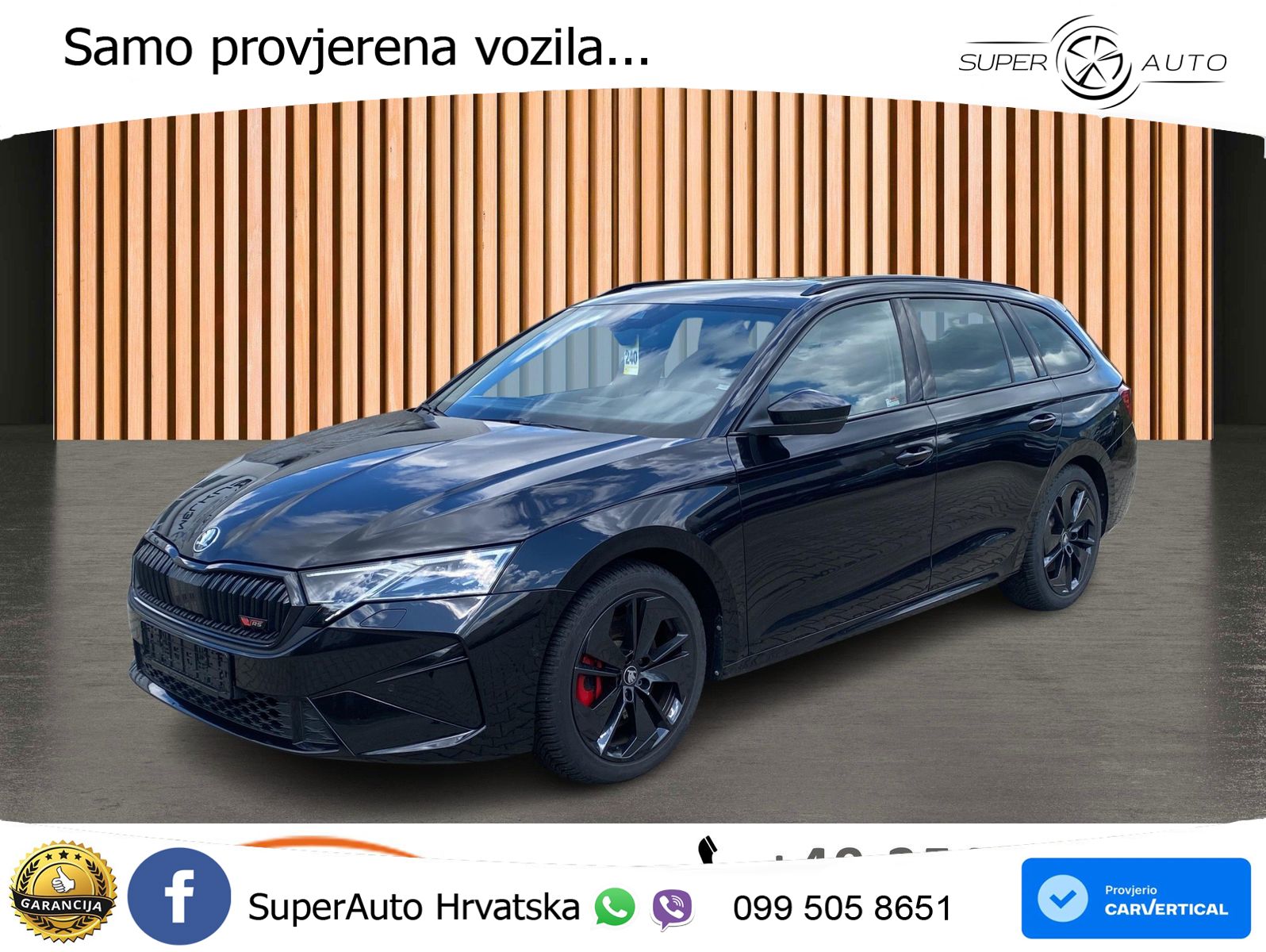 Škoda Octavia Combi RS 2.0 TSI (265 KS) DSG MATRIX+GR SJED+KAM
