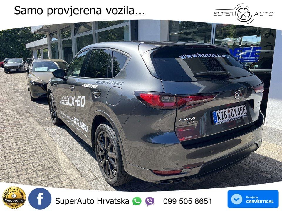 Mazda CX-60 2.5 e-Skyactiv (328 KS) AWD Automatic LED+ACC