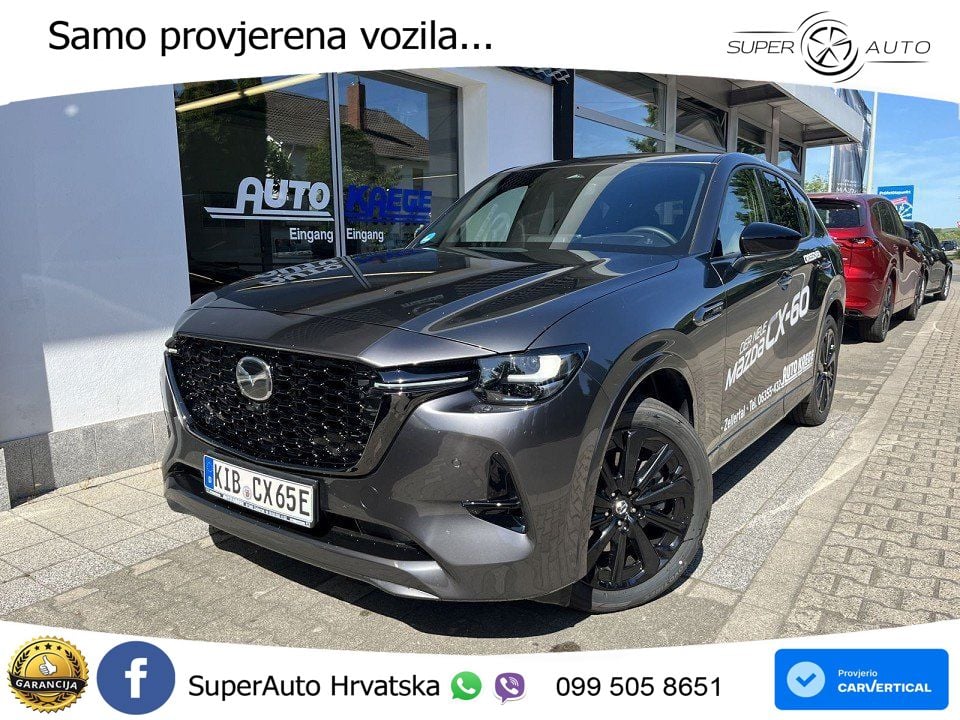 Mazda CX-60 2.5 e-Skyactiv (328 KS) AWD Automatic LED+ACC