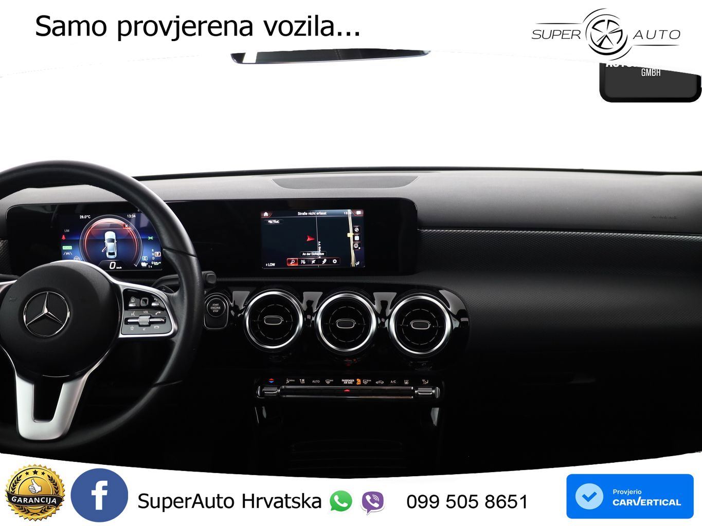 Mercedes-Benz A 250e 8G-DCT LED+GR SJED+ACC