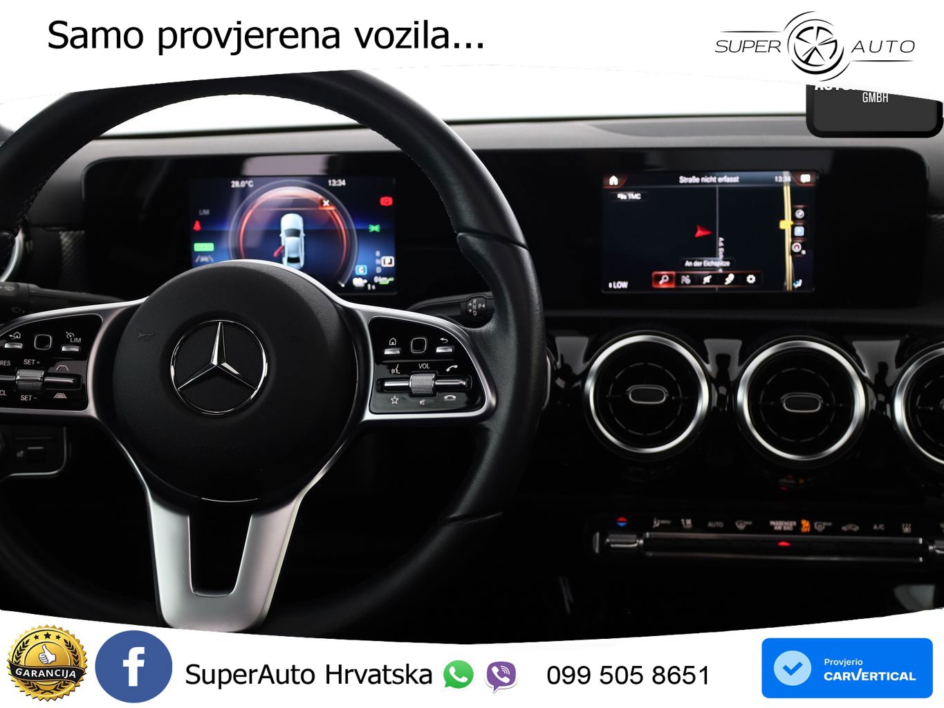 Mercedes-Benz A 250e 8G-DCT LED+GR SJED+ACC