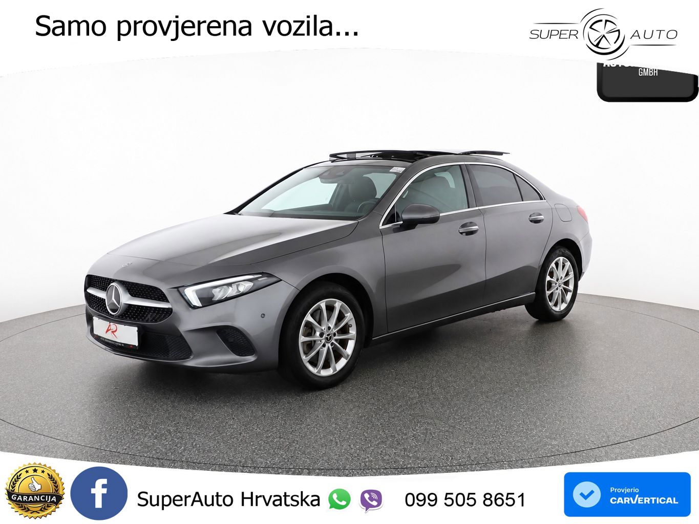 Mercedes-Benz A 250e 8G-DCT LED+GR SJED+ACC