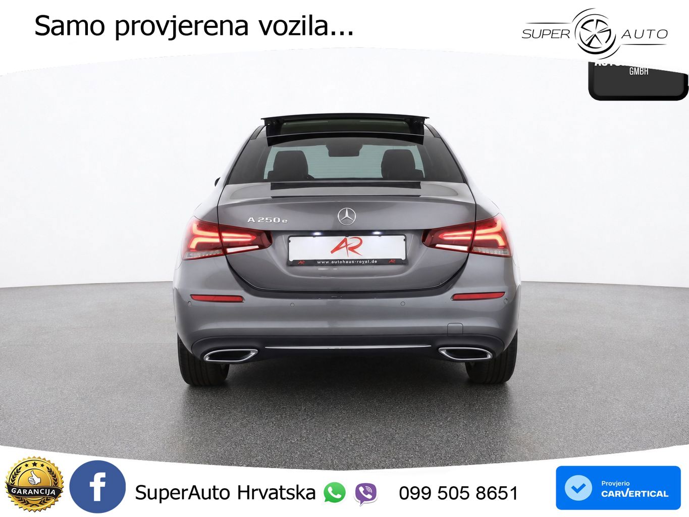Mercedes-Benz A 250e 8G-DCT LED+GR SJED+ACC