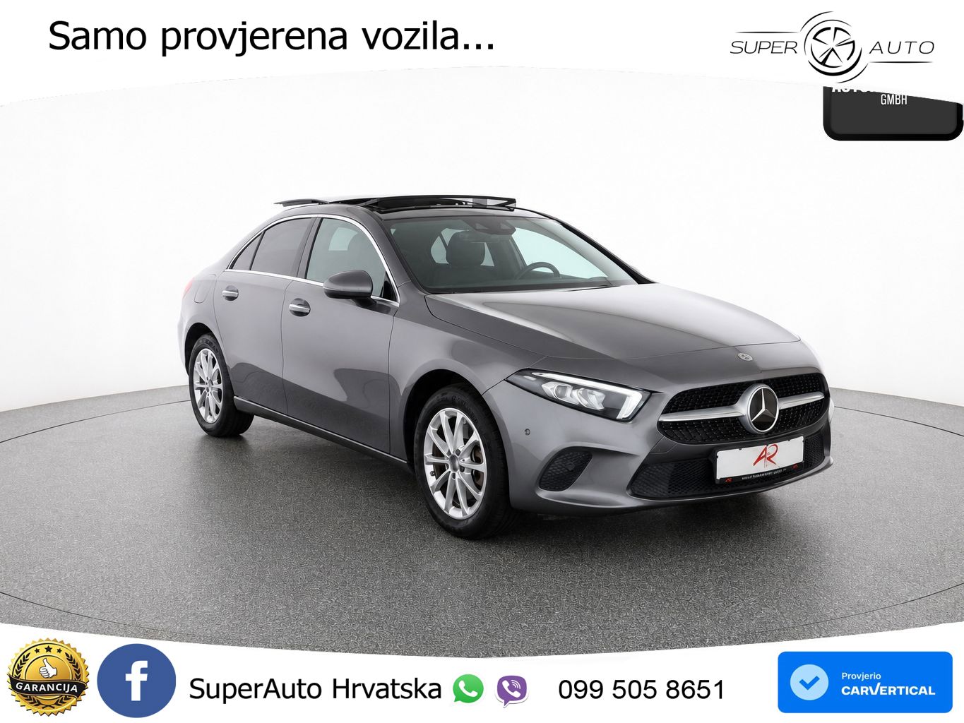 Mercedes-Benz A 250e 8G-DCT LED+GR SJED+ACC