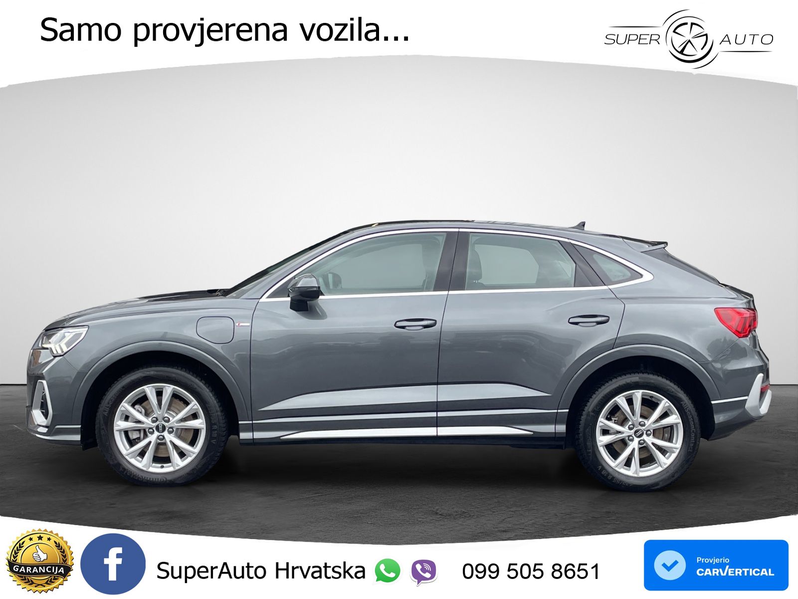 Audi Q3 Sportback 45 TFSIe (245 KS) S tronic S line