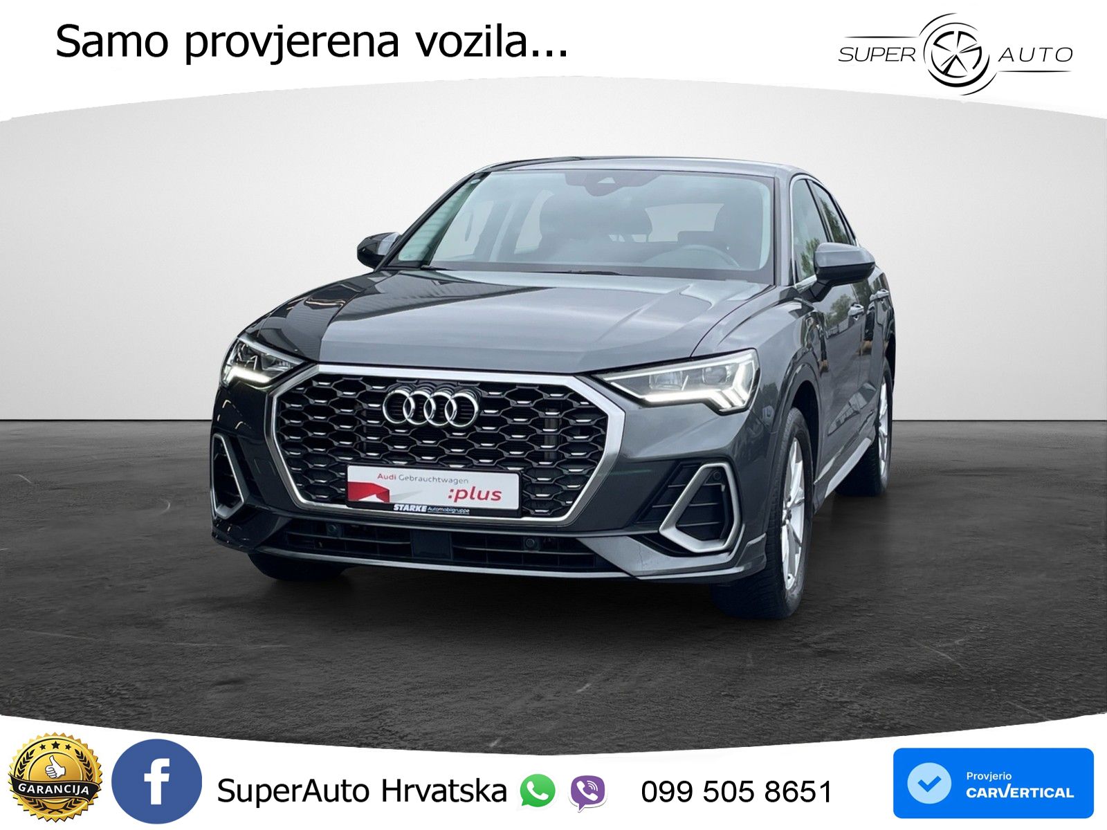Audi Q3 Sportback 45 TFSIe (245 KS) S tronic S line